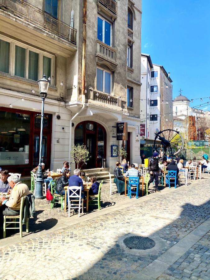 Modern Old Town Central Apartment Boekarest Buitenkant foto
